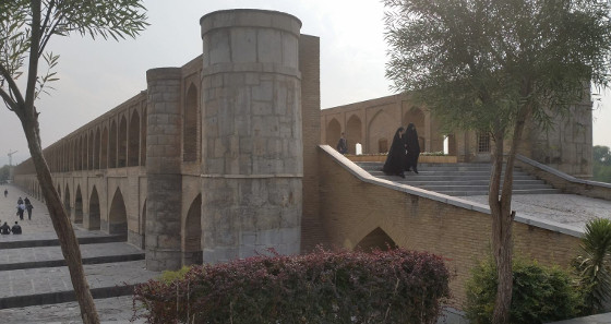 Die Khaju Brücke von Isfahan