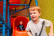 Kids love to play at the indoor playground in the youth hostel Beaufort