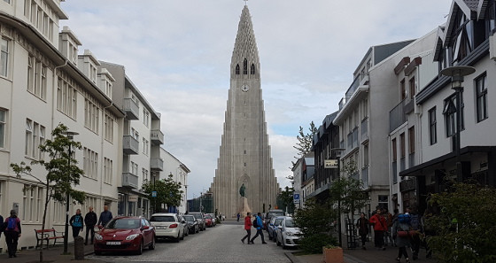 Die Hallgrímskirkja - Eine Evangelisch-lutherische Kirche und zugleich Wahrzeichen der Stadt