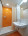 Shower and toilet are included in the rooms at the youth hostel Esch/Alzette.