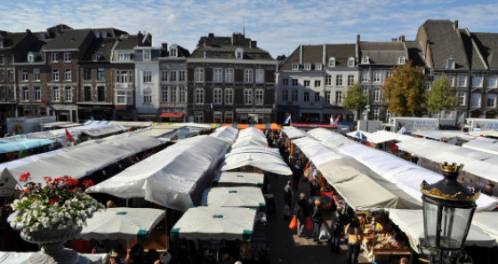 Markttag in Maastricht: hier wird jeder fündig.