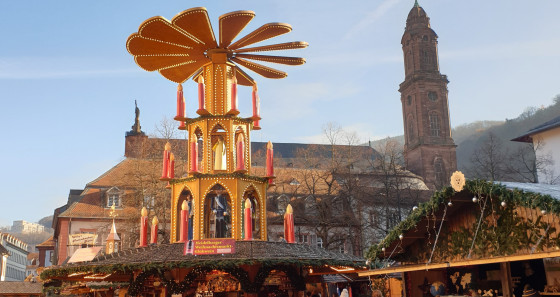 Die Heidelberger Weihnachtsmärkte sind einen Besuch wert. 