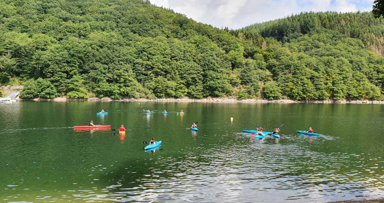 Die Jugendherberge Lultzhausen am schönen Obersauer Stausee lud großen Eröffnung der Wassersportsaison ein.