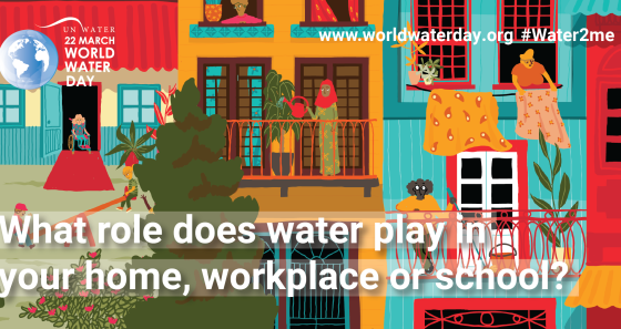 What role does water play in your home, workplace or school?