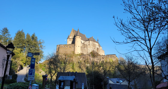Das Schloss von Vianden ist eines der schönsten Europas.