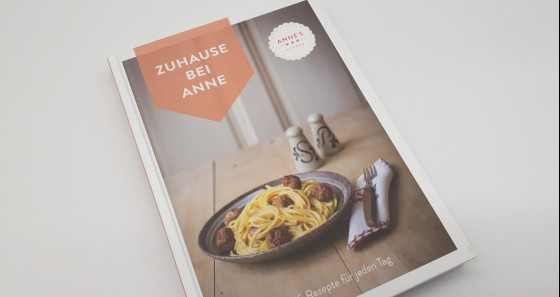 Der nächste Buchtipp eignet sich nicht nur zum Lesen sondern auch zum Nachmachen, denn Zuhause bei Anne ist ein Kochbuch für jeden Anlass! 