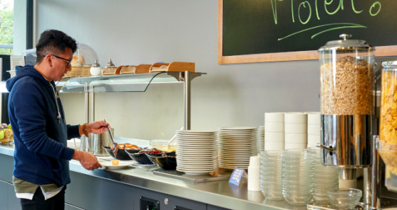 Breakfast is always included in the price in Luxembourg's hostels.