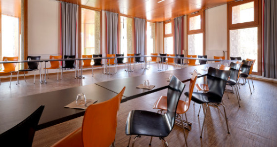Groups can rent up to 3 conference rooms.