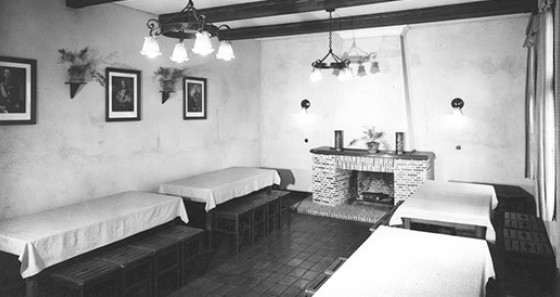 Former dining room