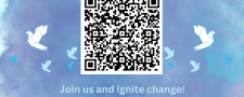 QR Code with #SAYHIFORPEACE