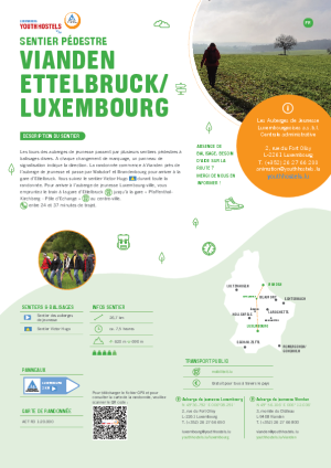 Hiking trail Vianden-Ettelbruck