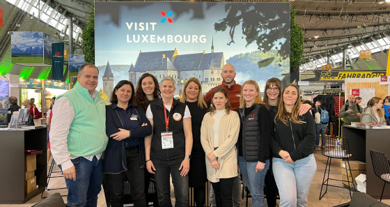 Visit Luxembourg mit all seinen Partnern auf der CMT Messe in Stuttgart