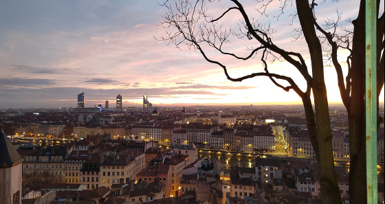 HI Lyon Centre - Vue depuis la terrasse