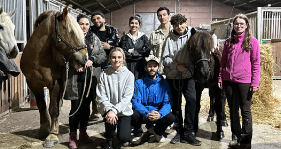 Ausflug in den Reitstall der Jugendhäuser Vianden und Larochette