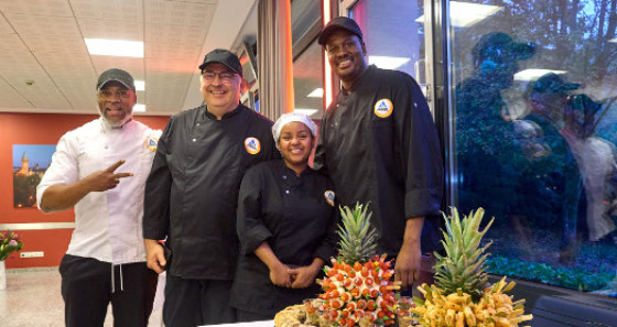 L'équipe de cuisine a fait un excellent travail