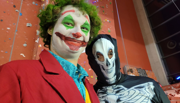 Spooky Halloween Climbing