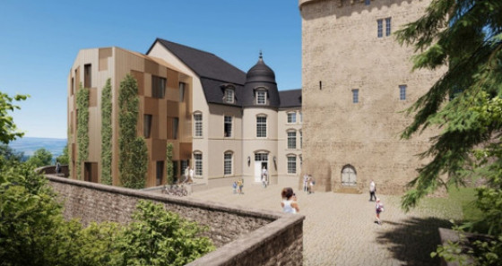 Vue cour 1- Centre Hollenfels