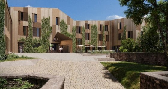 Vue cour Centre Hollenfels