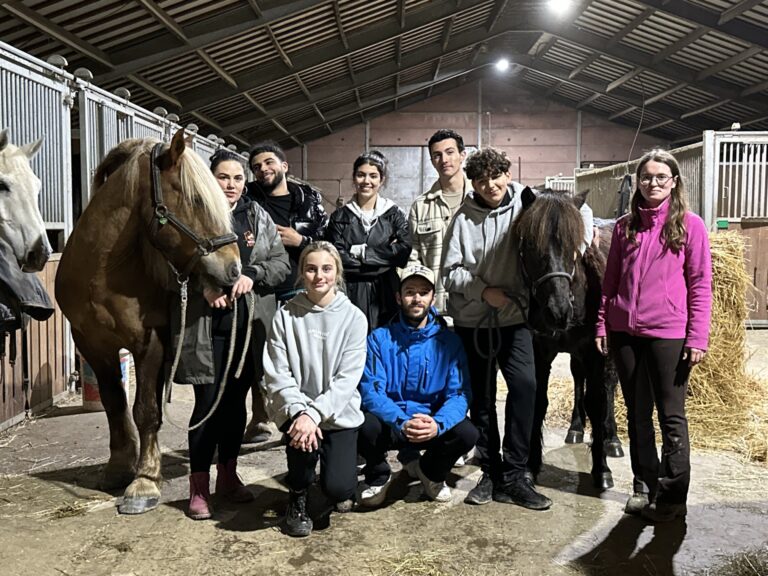 Ausflug in den Reitstall MJ Larochette & MJ Vianden