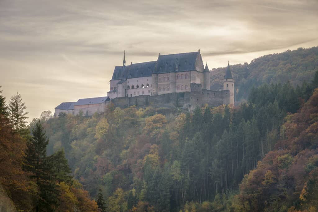 Vianden Castel - Autumn View ©LFT Alfonso Salgueiro