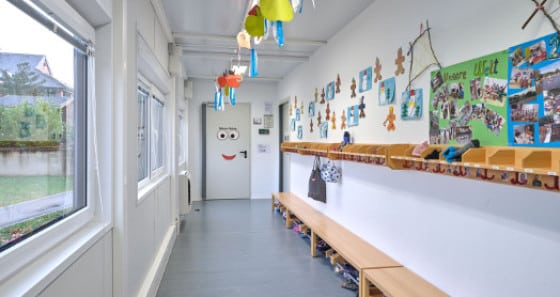 Auch in Elvange stehen helle Räume zur Verfügung