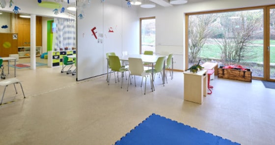 Große und helle Räume bieten den Kinder vielen Möglichkeiten sich zu entfalten in Bech-Kleinmach