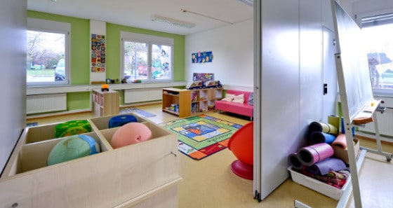 Spiel und Erholung sind ebenfalls möglich in Elvange