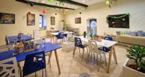 Mittags wird gemeinsam im CRAC gegessen.