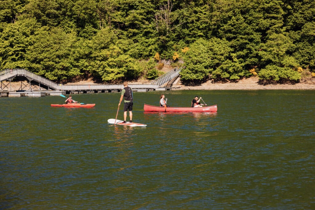 Sports nautiques à Lultzhausen