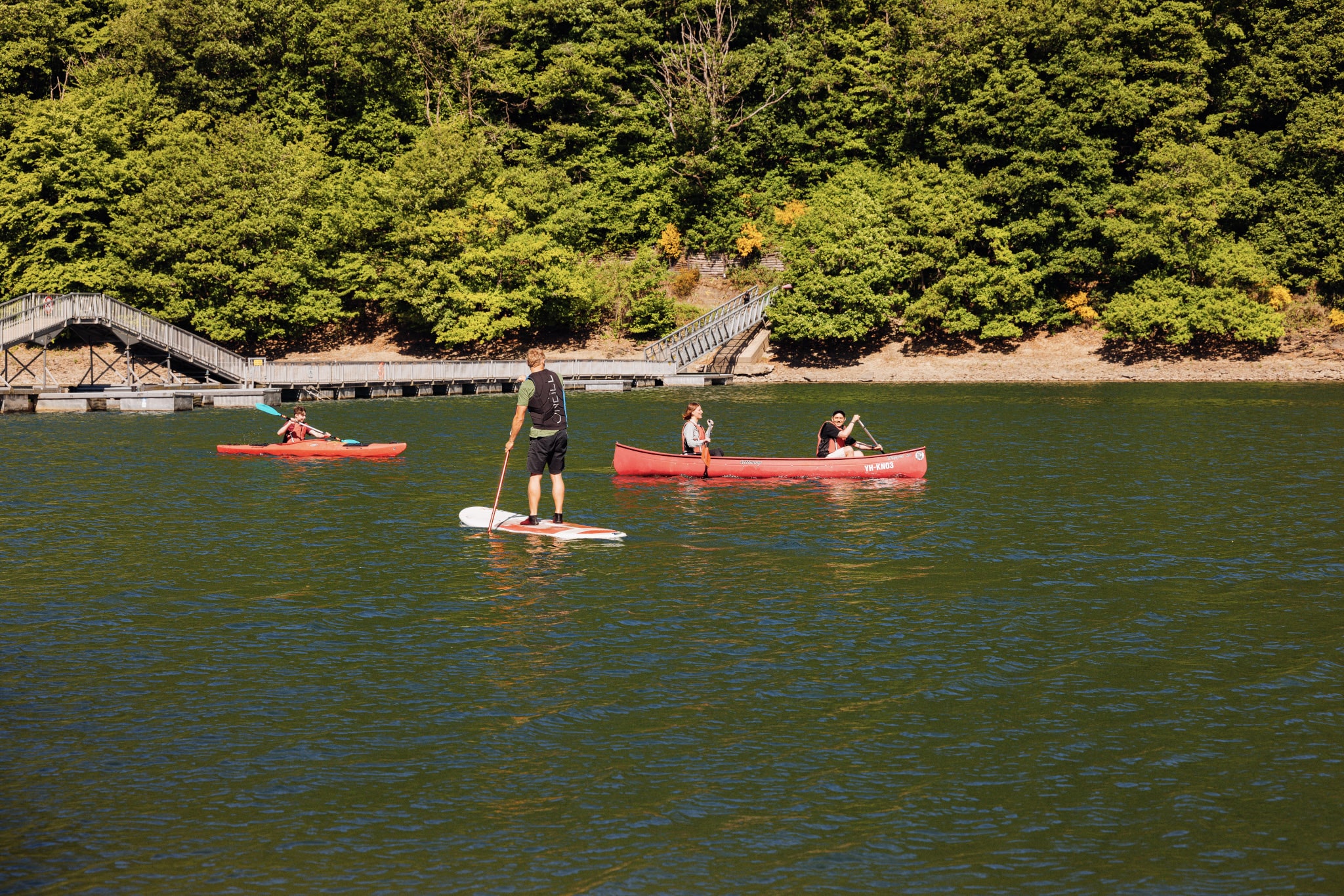 Sports nautiques à Lultzhausen