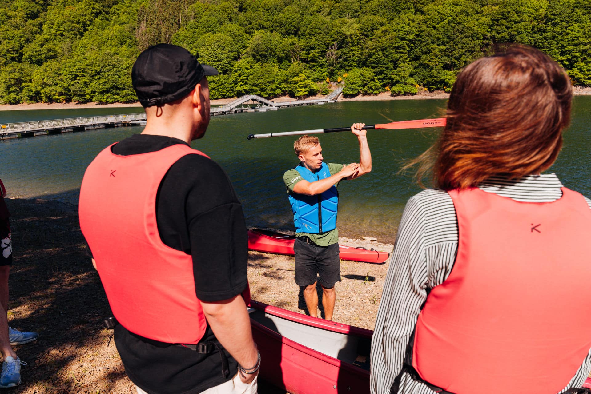 Sports nautiques à Lultzhausen