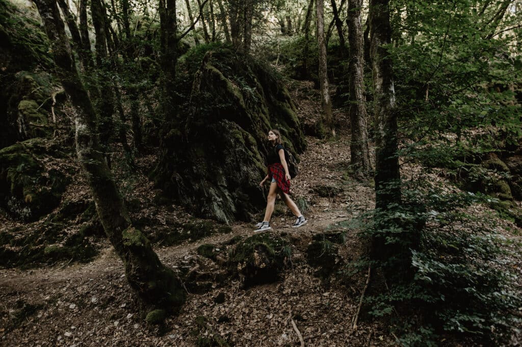 Groussbous-Wal Guttland.Trail Déck Lay ©Visit Guttland