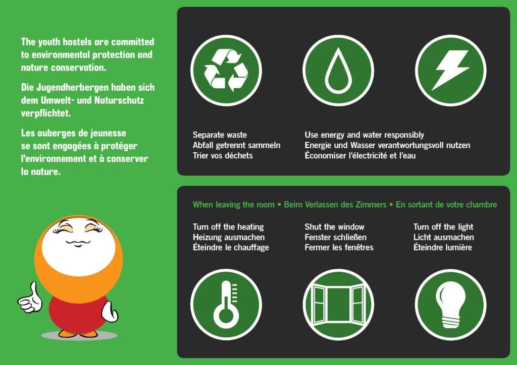 Try to be conscious about resources