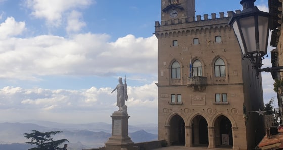 Der Regierungssitz im Palazzo Pubblico