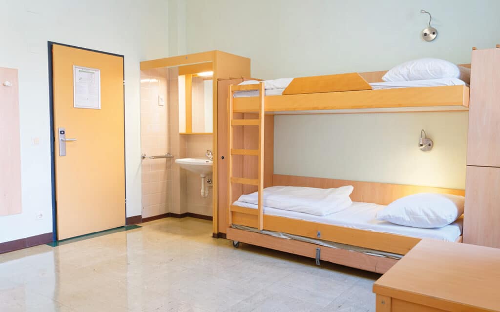 Brigittenau Jugendgästehaus Zimmer